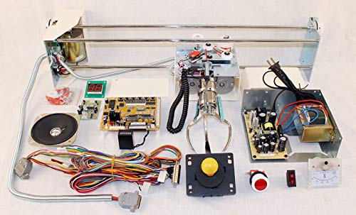 Crane Machine Kit with All Components and Manual, Build Your Own Arcade Crane Machine