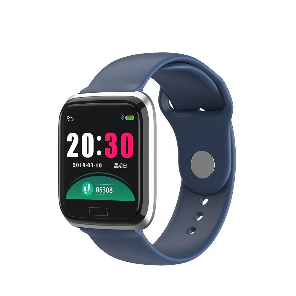 CtroniqBond XI - Smart Activity Tracker, SmartKing App, Health monitors, Daily alarms & reminders, Blue