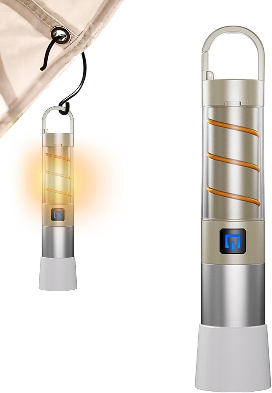 STAR WORK LED Flashlights High Lumens, Zoomable, Waterproof, Adjustable Brightness Flash Light for Outdoor, Emergency Torch (SPRING)