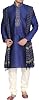 Sonisha MKP9007 Men's Blue Kurta Pajama Set Wedding Kurta Pyjama Indian Party Suit