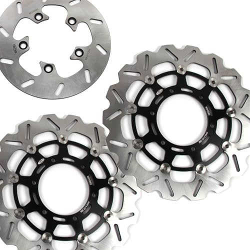 Rotors pour Suzuki GSXR 600 noirs usinés avec précision pour une finition de haute qualité