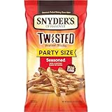 Snyder's of Hanover, Seasoned Twisted Pretzel Sticks, 18 Oz Party Size Bag
