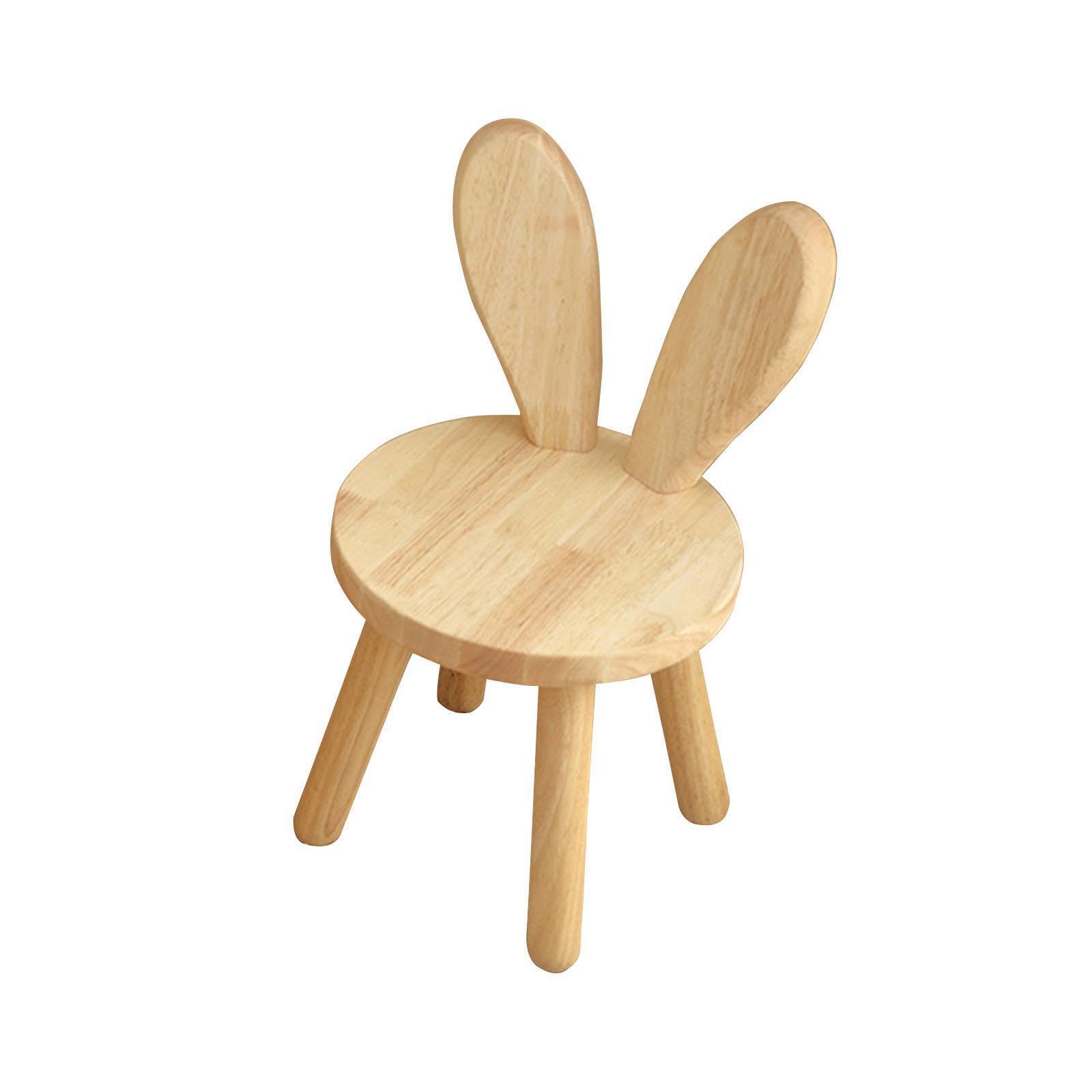 Pouf enfants repose-pieds lapin pour chambre bébé et salle de jeux