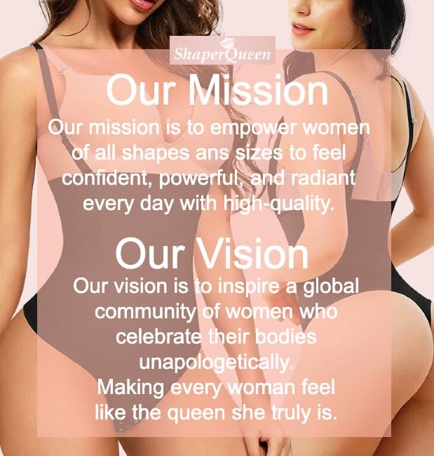 ShaperQueen102A Thong - Women Shapewear Panty Bodysuit High-Waisted Tummy Control Sexy Faja Girdle Cincher Body Shaper - Image 5