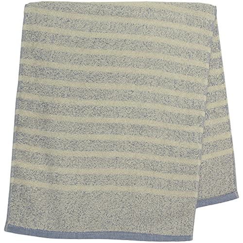 林 フェイスタオル ブルー 約34×80cm 泉州タオル マーシフル FM201201 日本製