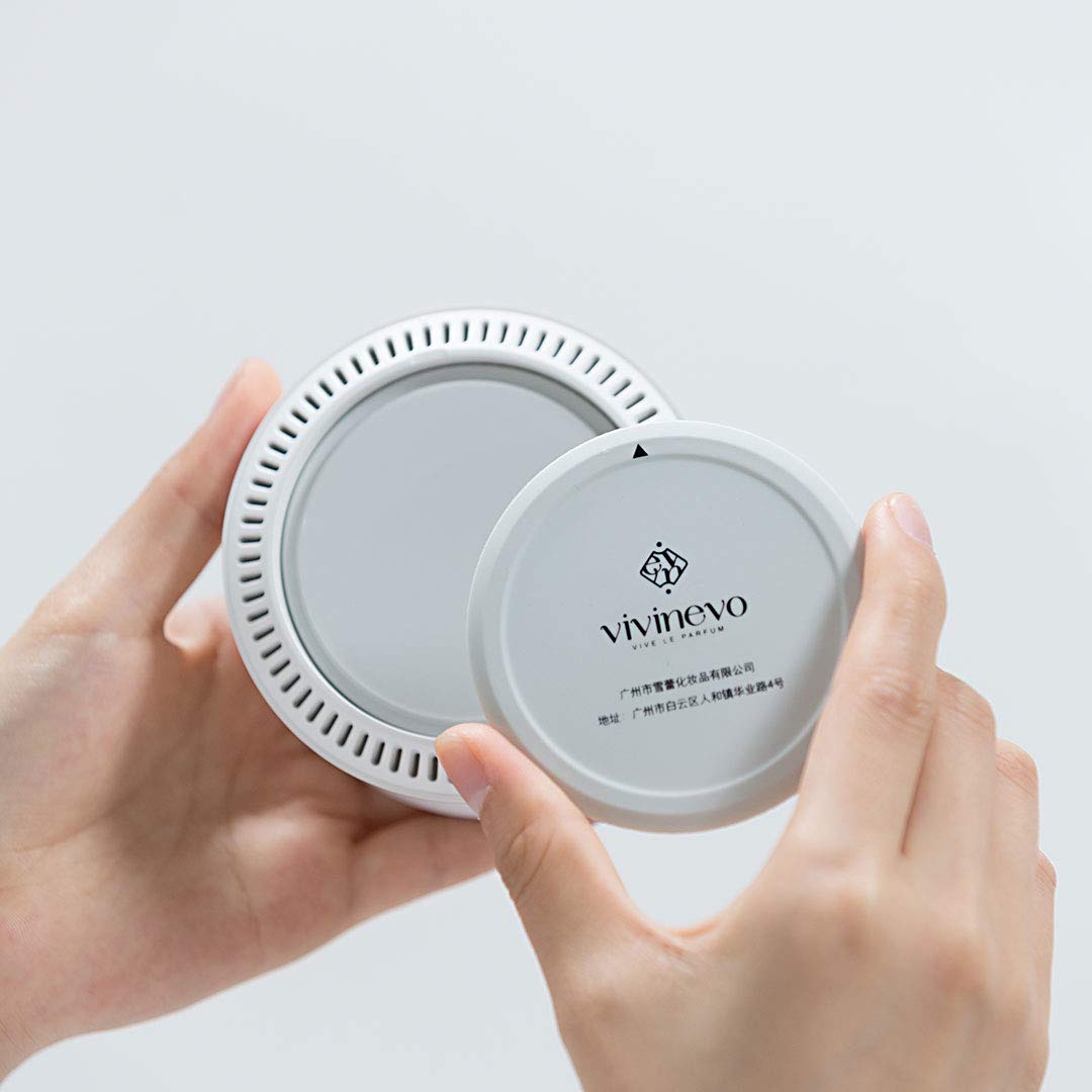 YONGYAO Electronic Car Auto Sensing Space Profumatore per Ambienti a Doppio Uso da-Nero