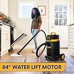 Vacmaster Professional VDK811PW 0201 8 Gallon 4.5 Peak HP Wet/Dry Vac with Self-Cleaning Filter System, 8 Gal, Black - Image 4