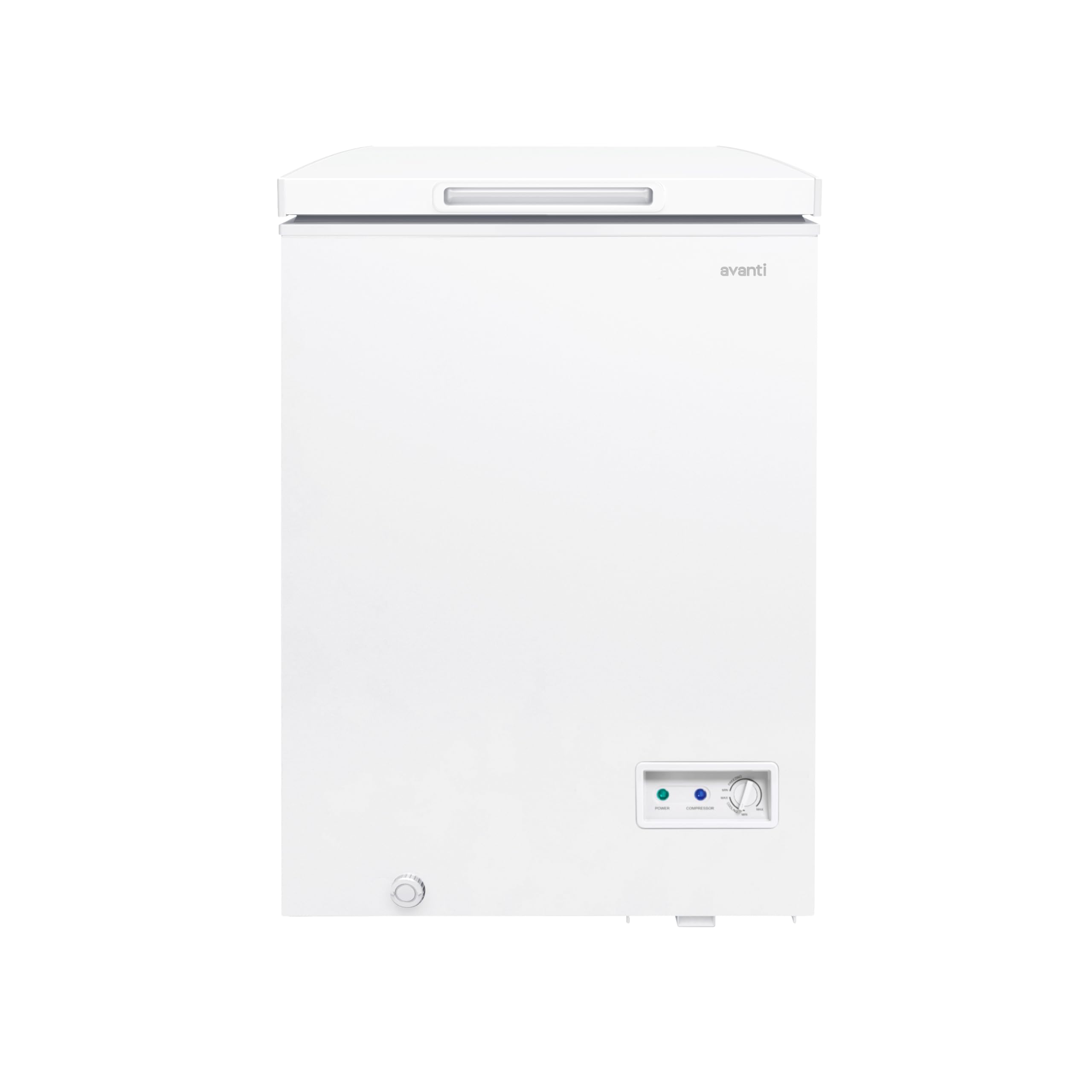 Avanti 2.5 Cu. Ft. Freezer Chest, In White (Cf24q0w) on Fridge.com - View 3