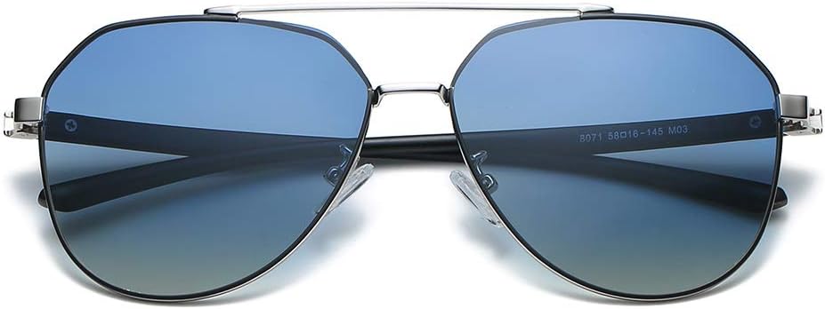 Classic Aviator Polarized Sunglasses for Man/Women UV Protection Fashion Drive Party With Case