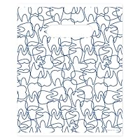 Practicon 11096100 Molar Mix-Up Streudruckbeutel, 20,3 x 25,4 cm, 100 Stück