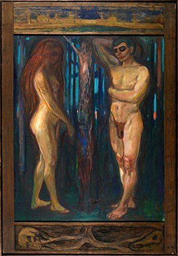 Cuadro Metabolismo de Munch con acabado archival matte antirreflejos y marco 2