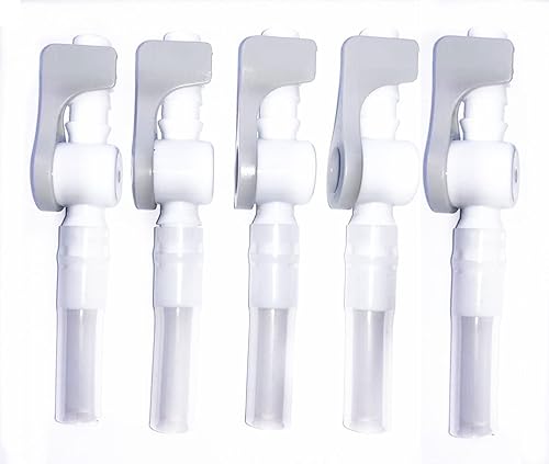 Lifevv Innovadora válvula de catéter – Válvulas de catéter de drenaje de orina, cómodo grifo de palanca fácil de usar con bordes lisos y tubos