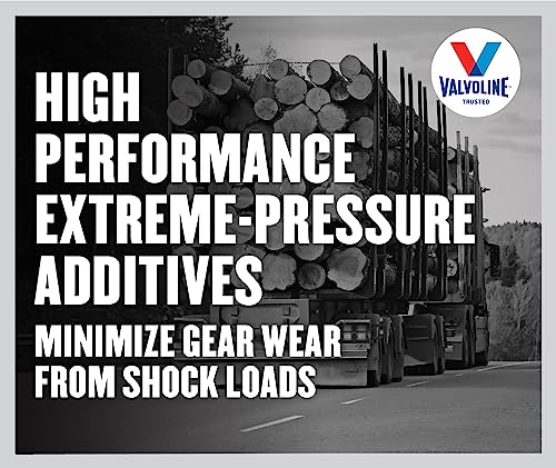 Image of Valvoline High Performance SAE 80W-90 Gear Oil 1 QT 32 Fl Oz (Pack of 2)