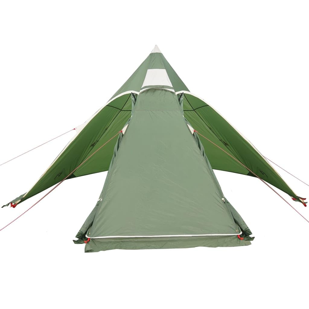 ShGaxin Tipi-Campingzelt 5 Personen Grün Wasserdicht, Caming Zelt, Camping Tents, Camping-Zelt