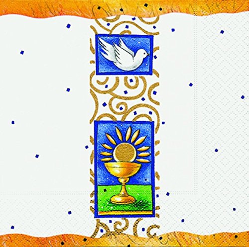 Preisvergleich Produktbild Servietten (2er Set / 40Stück) 3-lagig 33x33cm Kommunion