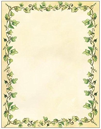 IVY BORDER STATIONERY 100CT PM