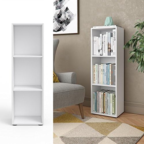 Shelves Library Vicco Small White