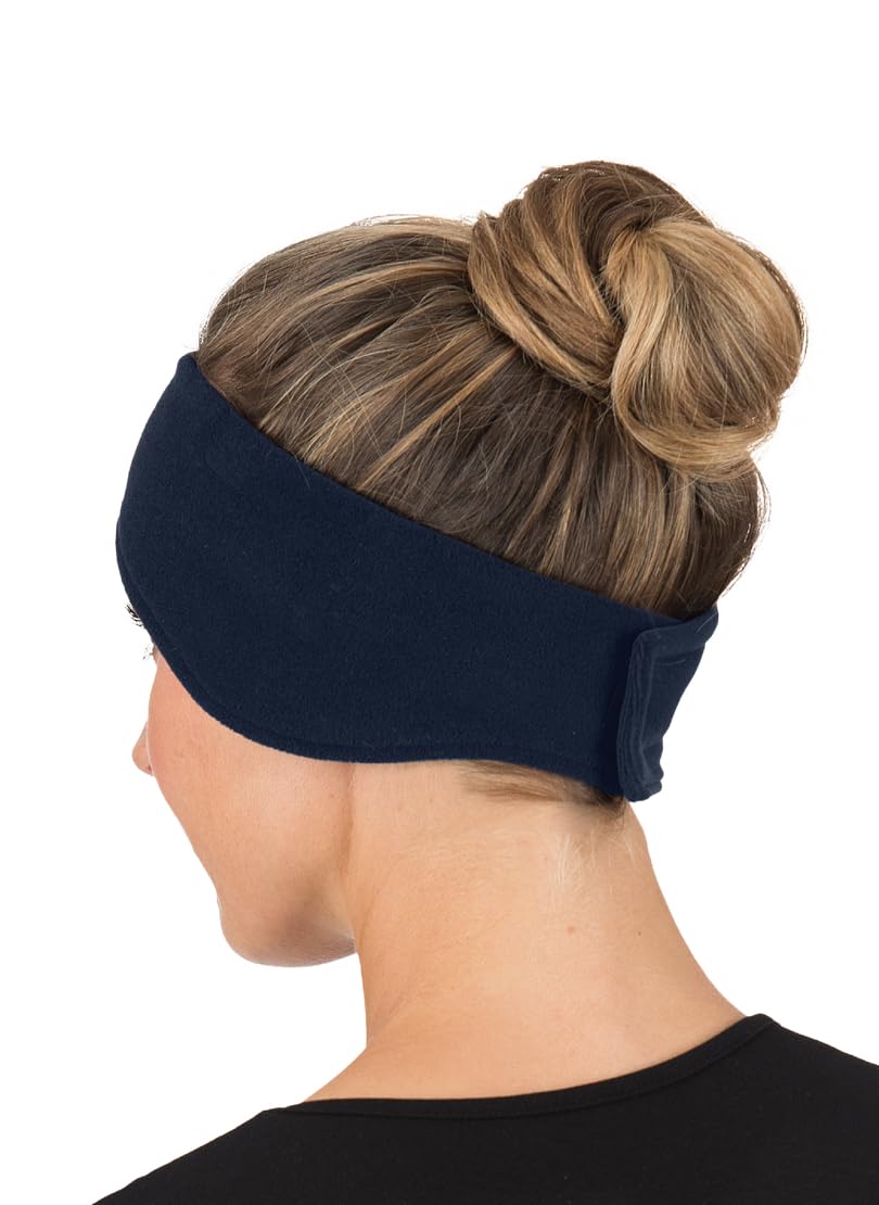Trigema Women's 555553 Headband, Blue (Blue 046), L - Image 3