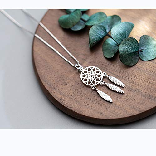 100% 925 Sterling Silver Wisiorek Naszyjnik Dla Kobiet Stałe Sterling Silver Biżuteria