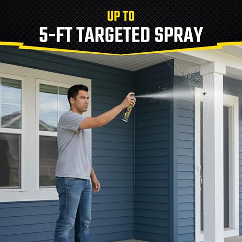 Image of Black Flag Spider and Scorpion Killer 16 Ounces, Aerosol Insecticide Spray, 12 Pack