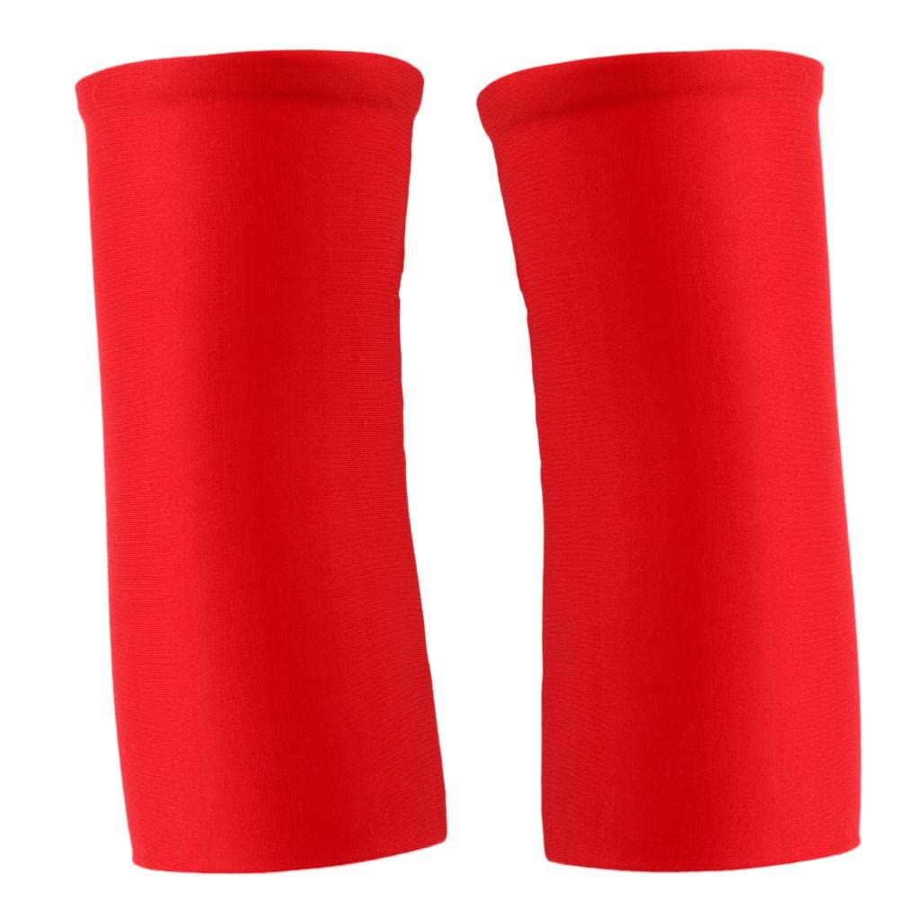 NIVAA Sport Arm Compression Sleeve Elbow Protector Support Brace Red-image-11