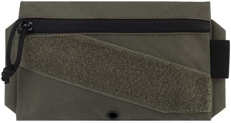 Tactical Sticky Admin Pouch with Loop Panel Utility Snack Pouch Tool Storage Bag for Tactical Vest Chest Rig