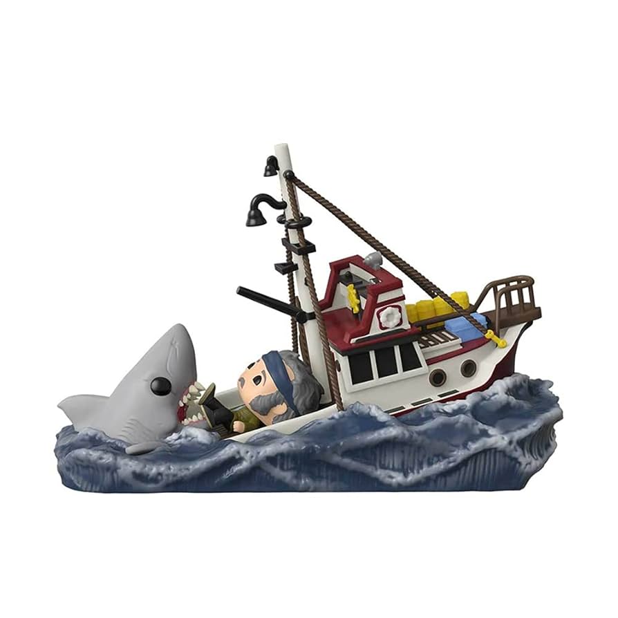 アメコミ Jaws Shark Eating Boat Movie Moment Pop! Jaws - Shark Eating Boat Movie Moment Pop! Vinilo [RS