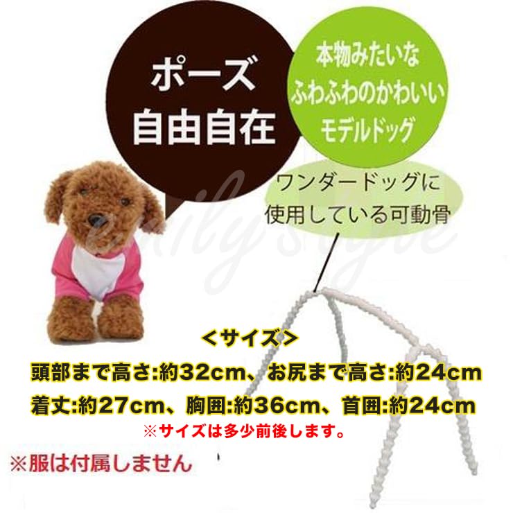 Amazon.co.jp: 犬型マネキン ワンダードッグ・トイプードル 04500