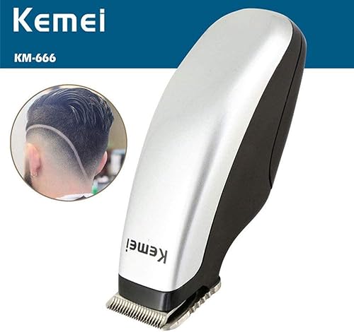 Miniatura 5 de KEMEI Mini Clippers Trimmer Groomer Kit de corte de pelo inalámbrico Tijeras de peinado con acero inoxidable