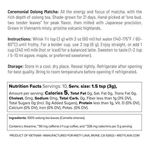 Té matcha ceremonial 30 g miniatura 2