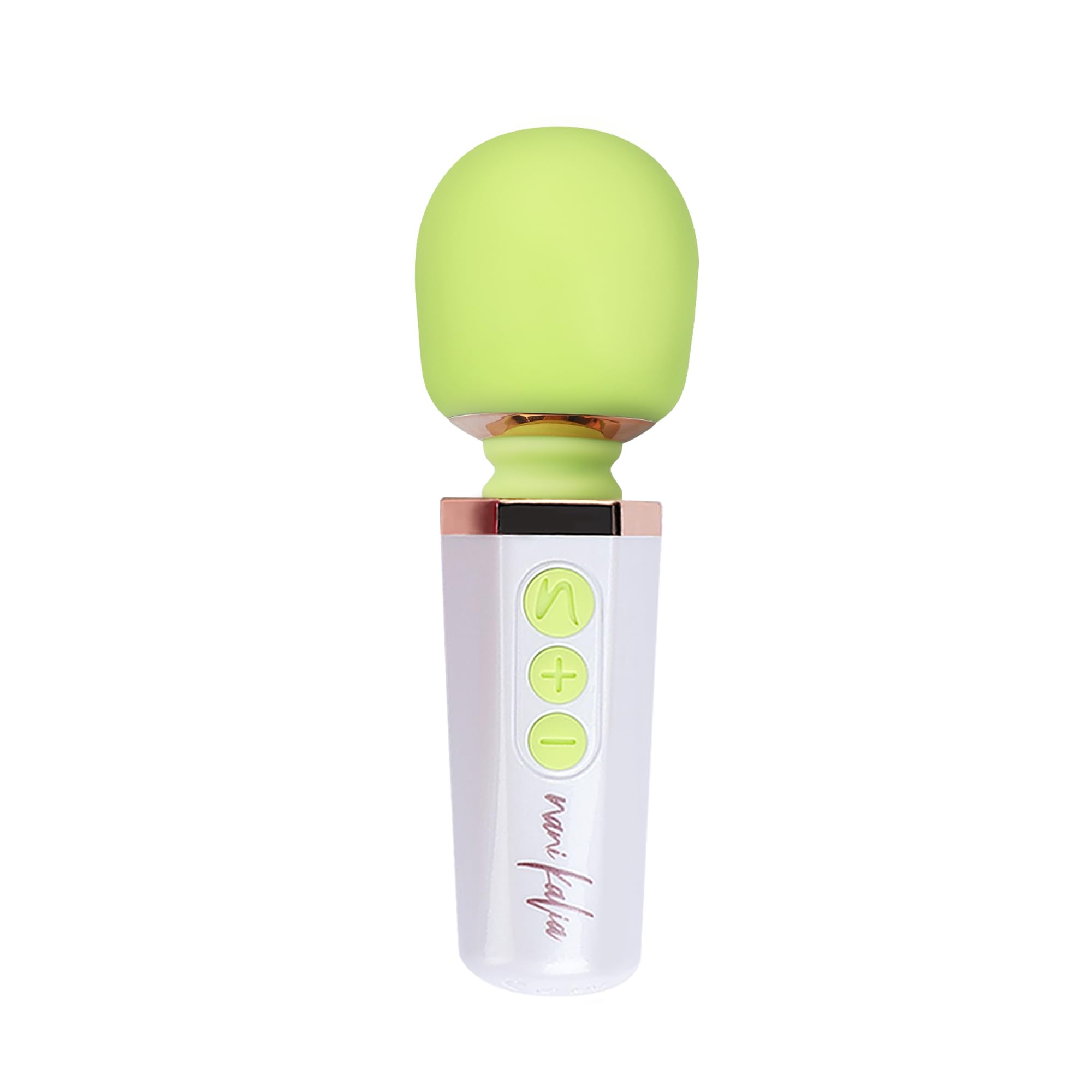 Photo 1 of Nani Kalia NK-22 Premium Handheld Rechargeable Personal Massager - Deep Tissue Body Relaxation and Muscle Relief (White Green)