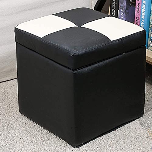 Repose-pieds ottoman avec boîte de rangement intégrée - 2