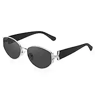 Retro Oval Cat Eye Sunglasses for Women Men Vintage 90s Cateye Sun Glasses 2026 Trendy Shades