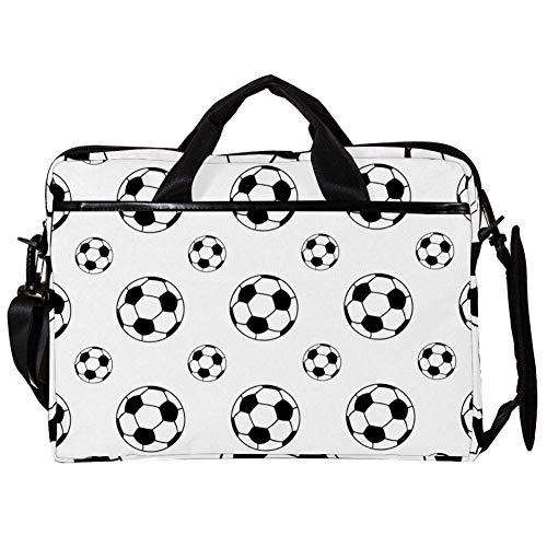 Sacoche ordinateur 14-15,4 pouces football protégeant des chocs