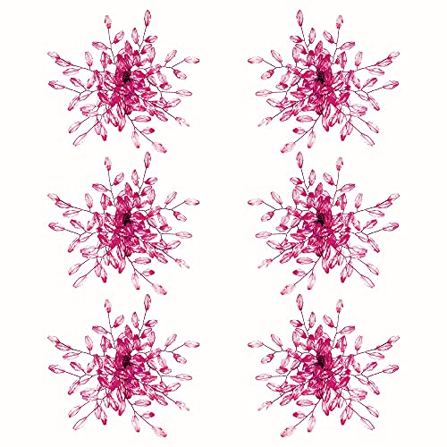 Itos365 Napkin Rings Set Of 12 For Dining Table Decoration Parties Everyday Metal Napkin Holder Leaf Pink (Pack Of 12) #TOP2