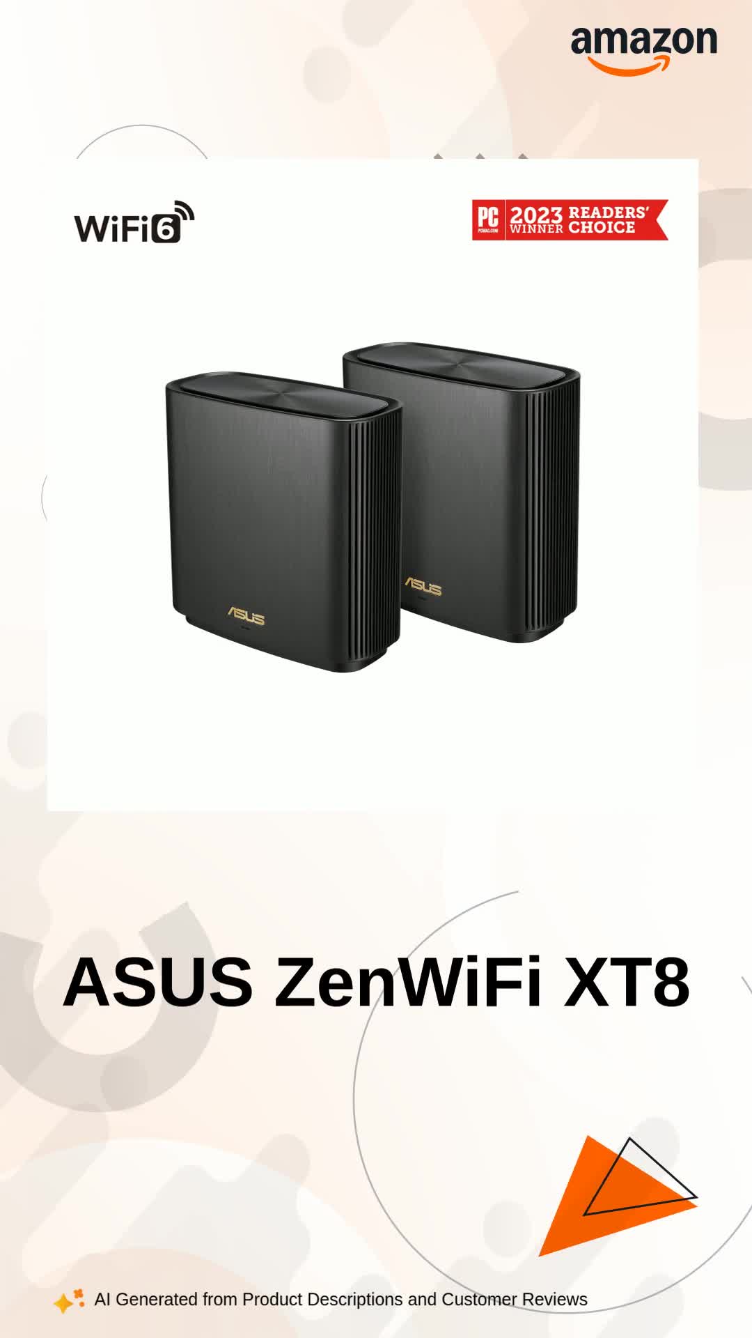 アンサイクロペディア　OAV ASUS ZenWiFi XT8 AX6600 Tri-band WiFi 6 Mesh Router