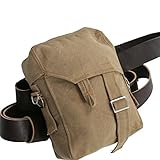 Rey Bag SW 7 Cosplay Accessories Brown Canvas Rey Sidebag with PU Belt