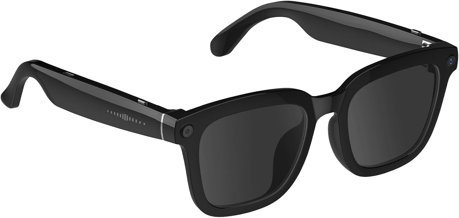 Smart AI Glasses with 80MP HD Camera, 1080P Video, Bluetooth/Wi-Fi, Voice Control & AI Recognition – Lightweight Hands-Free Glasses for Recording & Translation, Photography- Polarized Lense-image-36