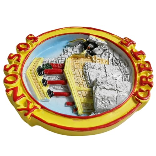 Imán decorativo para refrigerador Grecia souvenir miniatura 6
