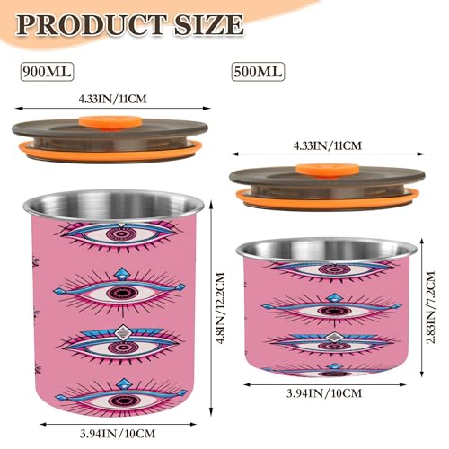 Envase Airtight de Acero Inoxidable para Café 17 oz miniatura 3