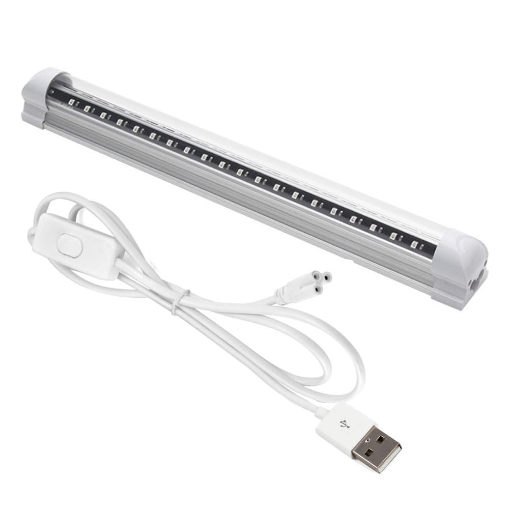 WENWENLEE 5V USB Led 10W 365nm UV Gel Curing lamp 395nm 405nm Fluorescent Detection Lamp Shadowless Glue UV Curing lamp Green Oil Resin(395nm)