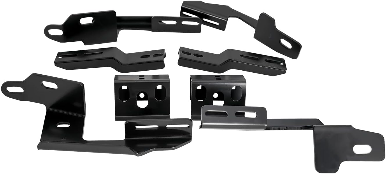 TrailFX Running Board Mounting Kit Fits 2006-2018 Toyota RAV4 Adjustable Mounts for Trail FX Running Boards TrailFX R0027MK