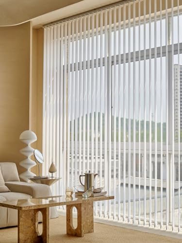 Cortina de Láminas Verticales,Persianas Venecianas Verticales para Ventanas,Estores Opacas y Térmico,Estores de Filtrado de luz,para Oficina o Hogar,Personalizable,Ancho x Alto. (70cm x 200cm)