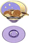 PopSockets Phone Grip with Expanding Kickstand, Adhesive Grip, Pokemon, Cute PopSockets - Enamel Sleeping Eevee