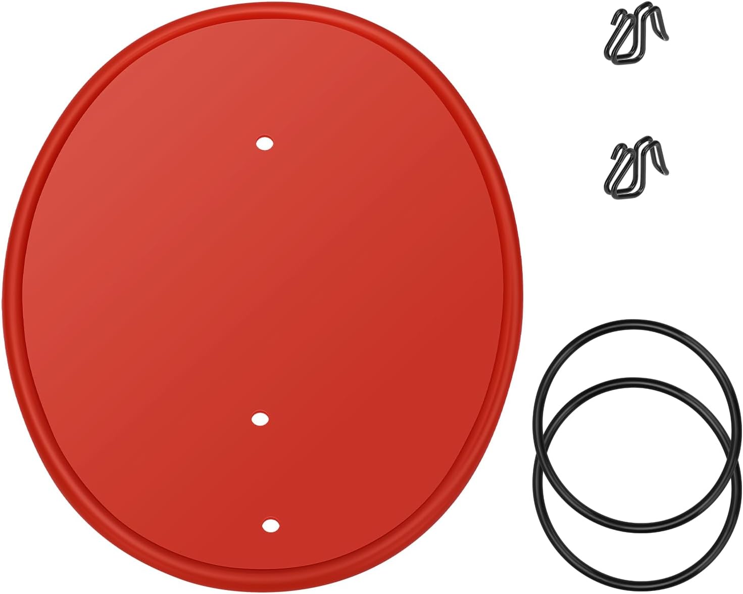 M MATI Red Front Number Plate with Clips & Bands for Honda Z50R 1979-1987 64111-181-000 64112-181-010 64113-116-690ZA 64113-116-690ZE