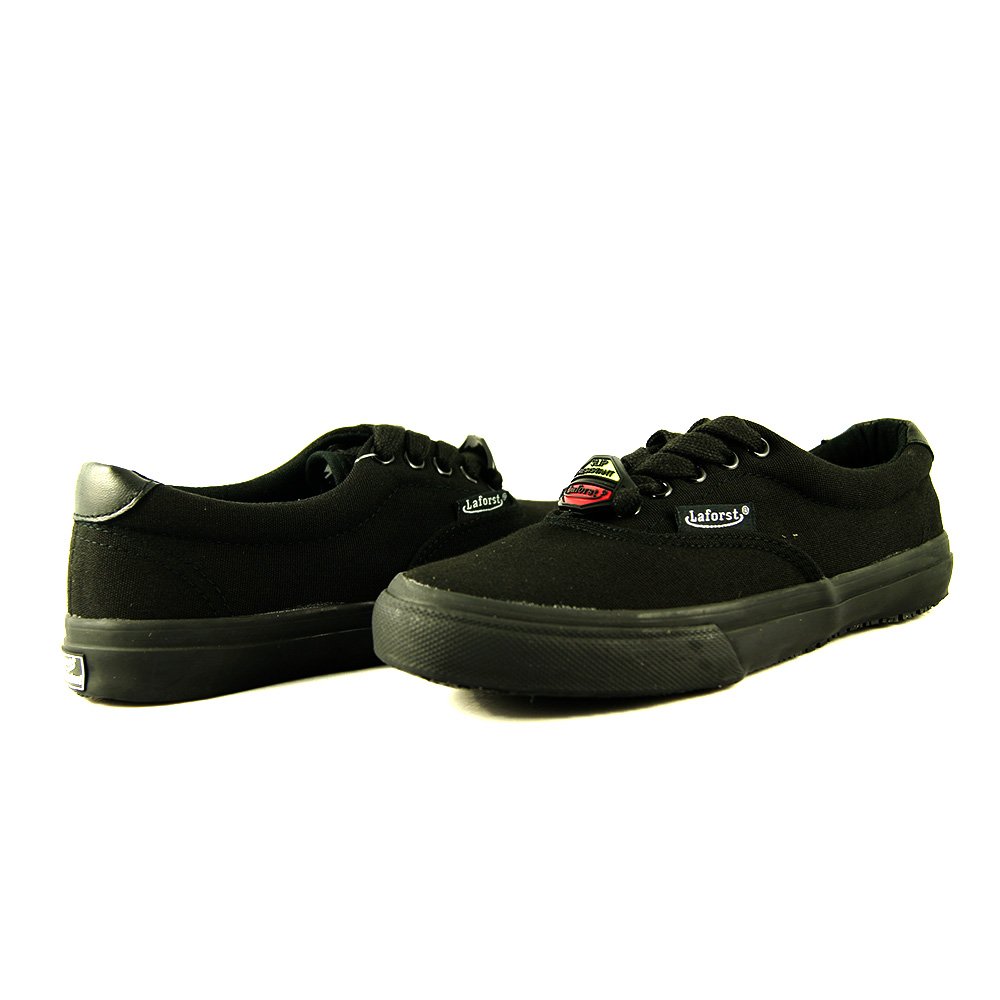 Womens Sunbrella Nonslip Server Waitress Nurse Lace Up Flat