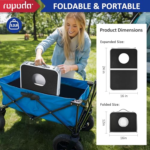 Image of ropoda Cornhole Board Set with Score Sheet, 4x2 /3x2 FT Regulation Size Corn Hole Games for Adults with Lightweight Aluminum Alloy Edging, Yard /Outdoor /Backyard Games