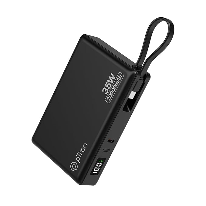 pTron Dynamo Sprint 20000mAh 35W Super Fast Charging
