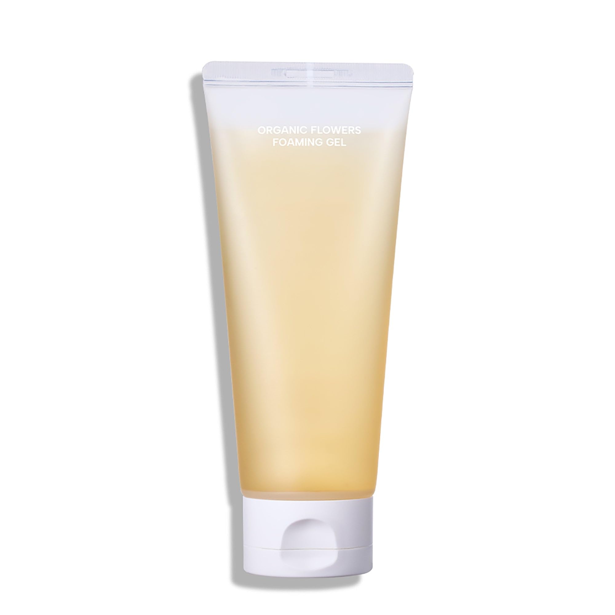 Whamisa Organic Flowers Foam Cleansing Gel, Gentle Foaming Face Wash, Postbiotic-Rich Formula, Pore Care & Hydration