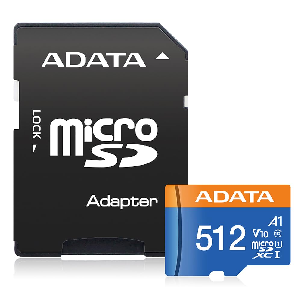 Adata Ausdx512guicl10a1-Ra1 Memoria Flash 512 Gb Microsdxc UhS-I Classe 10 (warehouse LindeN----Premier 512gb Micr)